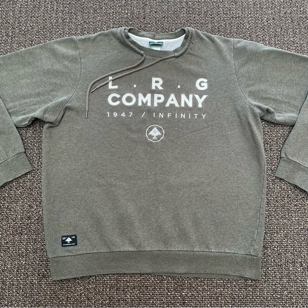 Vintage 2000s LRG Lifted Research Group Crew Neck Sweatshirt Size 2XL
